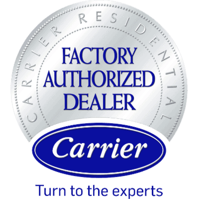 Carrier Factory Authorized Dealer.